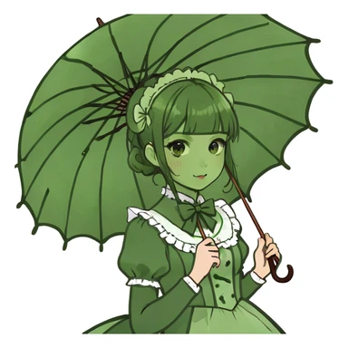 lolita dress sticker