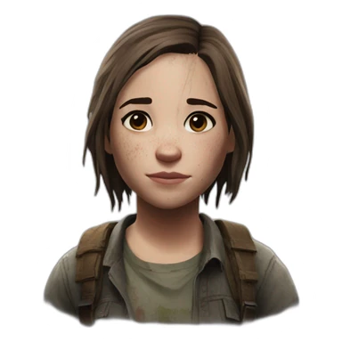 ellie the last of us sticker