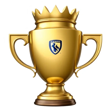 premier league trophy sticker
