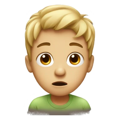 CONFUSED BOY sticker