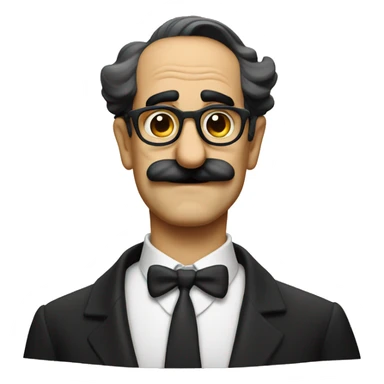Groucho marx sticker