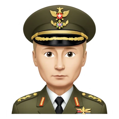 Putin millitary sticker