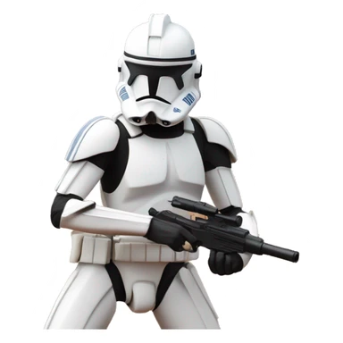 clone trooper hitting the woah sticker
