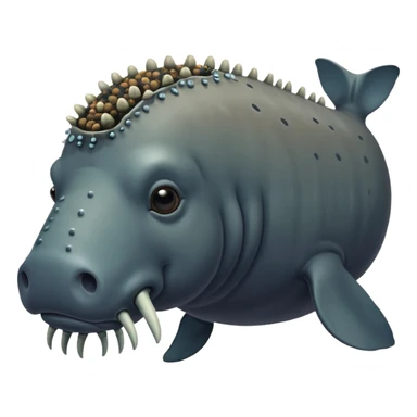 Steller's sea cow sticker