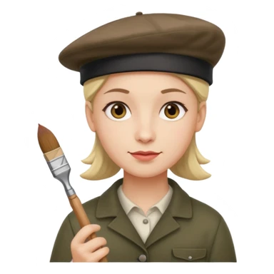 Austrian painter hitler sticker