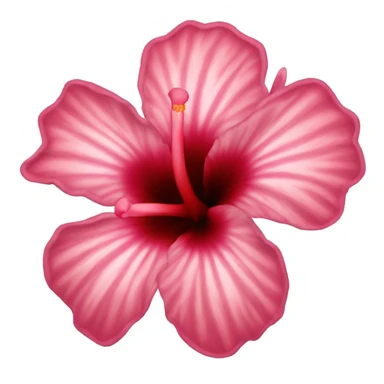 hibiskus flower sticker