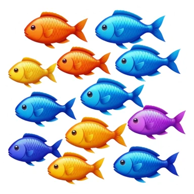 🐠🌊🌊 Life flowing freely sticker