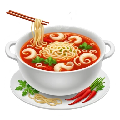Noodle acılı sticker