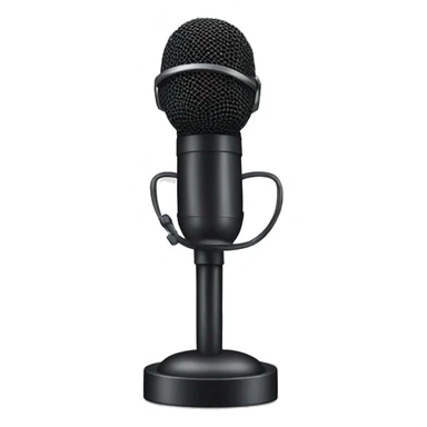 SPEAKER WITH A MICROPHONE sticker