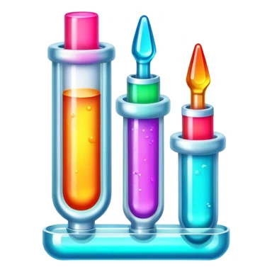 Epoxy resin art icon, jewelry and decorative items made with fluorescent epoxy resin, visible tubes of resin with bright colors, mixing tools, and molds, glowing effect on the resin, minimalistic style, clean lines, transparent background. sticker