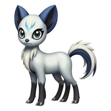 Meloetta-Absol-Pokémon-Fakémon-creature sticker