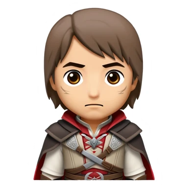 Chibi ezio auditore sticker