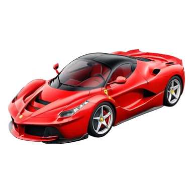 Ferrari LaFerrari - Ferrari (Model Year: 2022) (Iconic colour: Red) sticker
