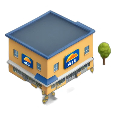 Aldi store sticker