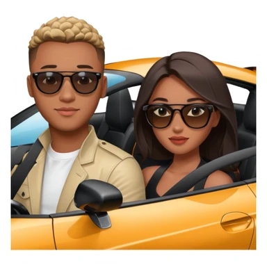 josh king jetset madrid the millionaire internet celebrity panel rank founder and instagram model girlfriend Tefi in Nissan GTR  sticker