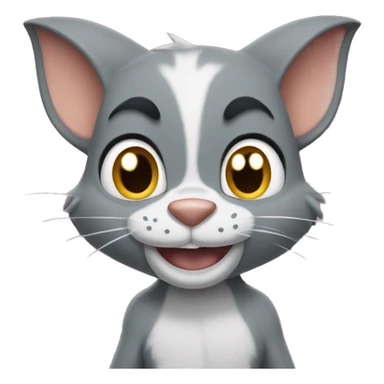 Tom and jerry sticker