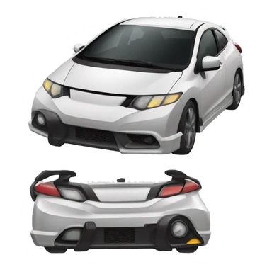 honda civic hatchback sticker