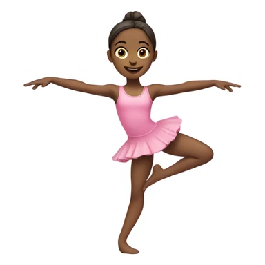 girl doing splits sticker
