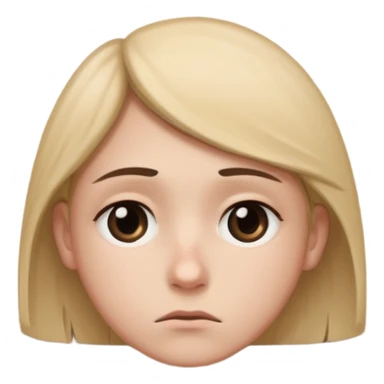 The sad person sat facing the corner of the wall. sticker