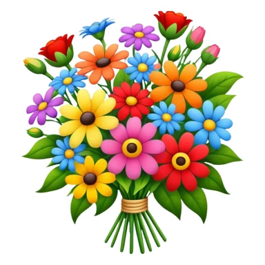 Bouquet of flowers sticker