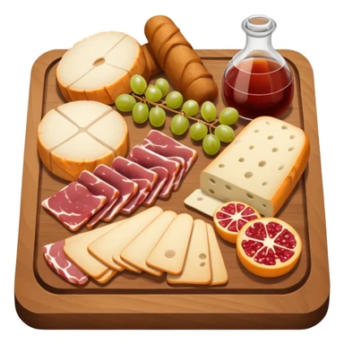 Charcuterie board sticker