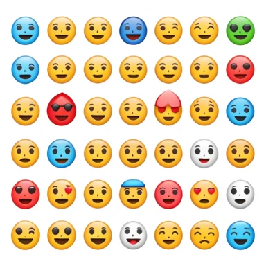 Make an aesthetic emoji pack sticker