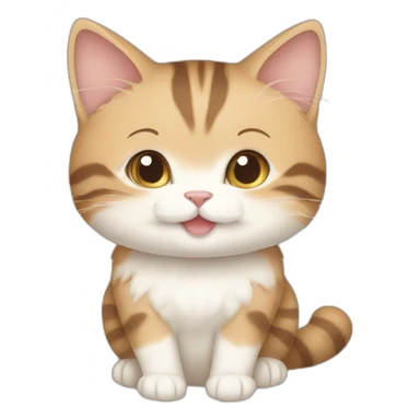 Norwayjan Forest cat milktea sticker