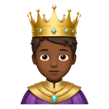 Child prince dark sticker