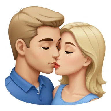 Kiss boyfriend  sticker