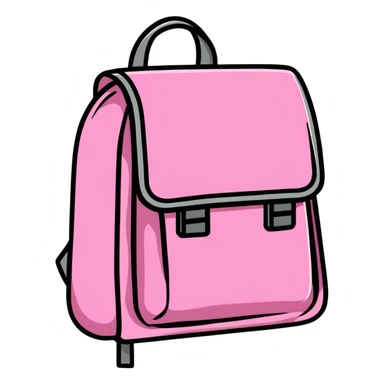 big pink explorer backpack sticker