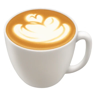 Chai latte cup sticker