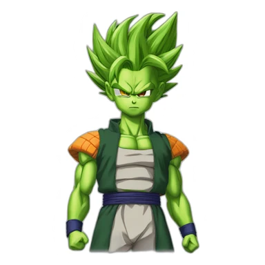 Perfect cell dragon ball z sticker