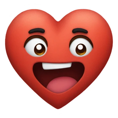 Big heart plushie  sticker