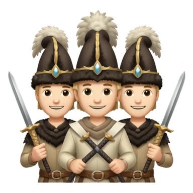 3 musketeers sticker