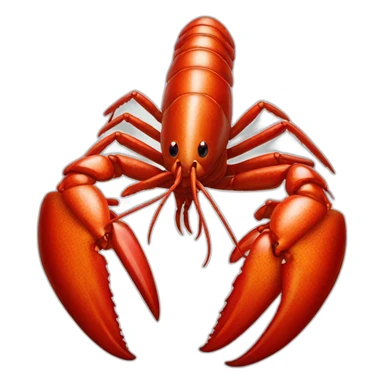 a lobster sticker