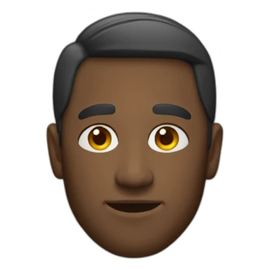 man with earpods sticker