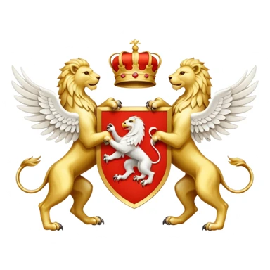 give me a symbol to combine my polish and macedonian roots that is simple and legible sticker