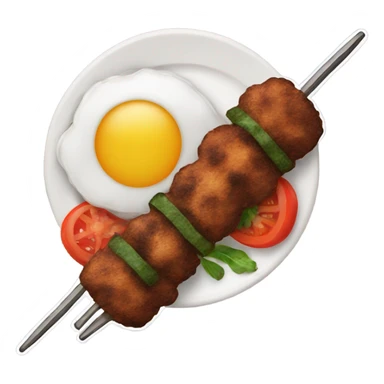Koobideh kabob sticker