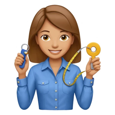 ladies tailor sticker