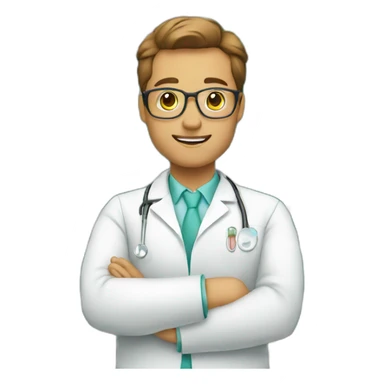 Pharmacist at the pharmacy sticker