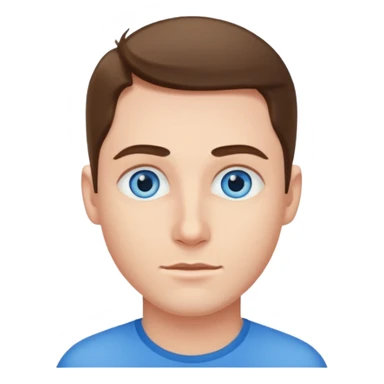 🤵🏼bu emojide sadece göz rengini mavi yap sticker