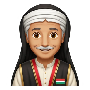 old emirates guys wearin gUAE cloths sticker