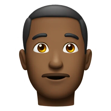 Thinking emoji sticker