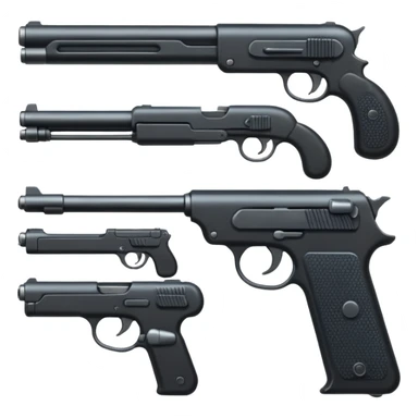 Multiple guns  sticker