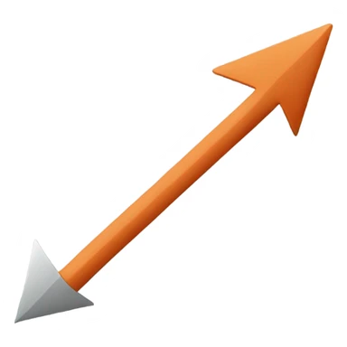 Pointer to the right sticker