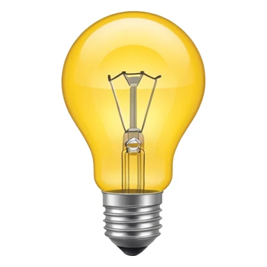 Glowing Bulb sticker