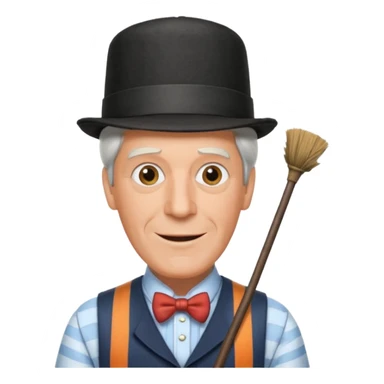 Dick Van Dyke from Mary Poppin movie  for discord  sticker