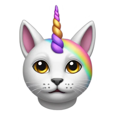 uni-unicorn-cat sticker