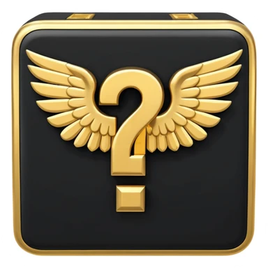 It's appearance is black and white, the black part being the main part of the lucky block while the question marks and corners are white; It carries 2 wings on each side like the other Lucky Blocks. sticker