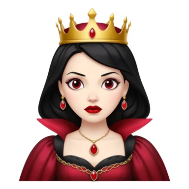 Snow white evil queen sticker